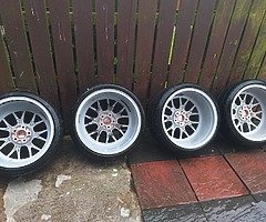 19 5x112 Bbs alloys