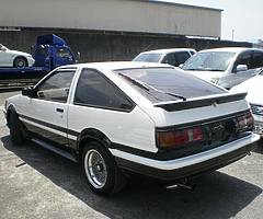 Toyota Corolla Levin AE86, Available at best Price through STC Japan Co. Ltd