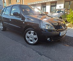 Clio 1.2.L. NCT 05/20, TAX 10/19. Fully serviced 119 000 km.