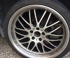 19 inches alloys in good condition set of 4 - Image 7/7