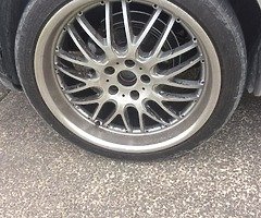 Set of 4 x 19in alloys in good condition - Image 5/8