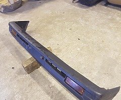 Kp61 rev clocks, front bumper, headlight bezels