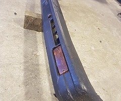 Kp61 rev clocks, front bumper, headlight bezels
