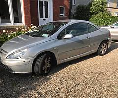 Peugeot 307cc convertible low mileage