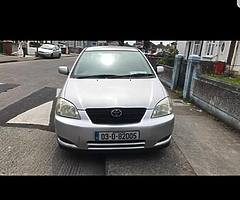 03 corolla 1.4 petrol no tax or test - Image 3/4