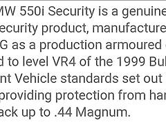 Bmw Security, bullet proof - Image 3/7