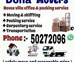 please call me  50272096 we do home, villa office moving/shifting.we are expert to move all kinds of