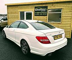 2012 Mercedes C-Class Sport C250 AMG SPORT + CDI BLUE - Image 3/9