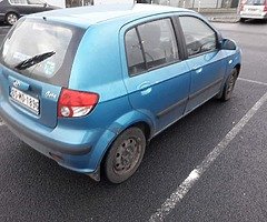 05 Hyundai getz 1.1petrol  not 10/19 tax end of the  month great  starter car - Image 3/5