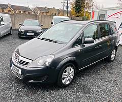 7 seater opel zafira €102 per week on finance for one year