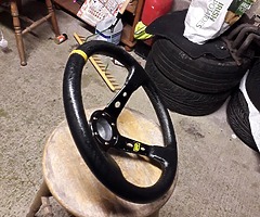 Omp steering wheel