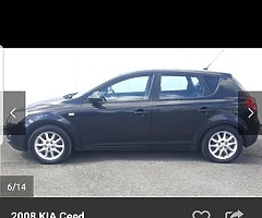 08 Kia ceed 1.d srdi car has history from first of 2 owners every service every cert 78900 clock - Image 3/5