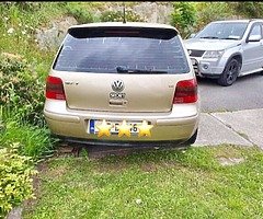 Vw golf 1.6 petrol for breaking