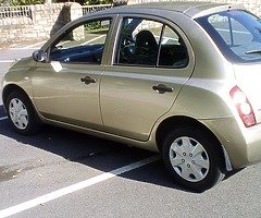 Nissan Micra 1,0L 2004 NCT 1/20 TAX till.7/19 very low miage