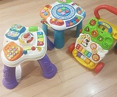 kids play tables and walker FREE DELIVERY - Image 3/5