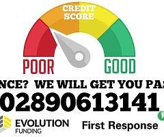 Finance? 85% hit rate, financing people with all types of credit history