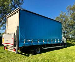 2013 DAF LF45.160 Curtainsider with Tail