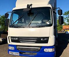 2013 DAF LF45.160 Curtainsider with Tail