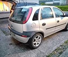 swap opel corsa 1.0liter only 65.000ml