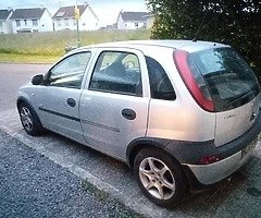 swap opel corsa 1.0liter only 65.000ml