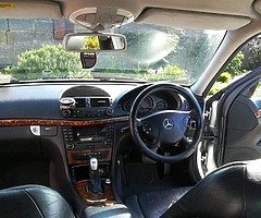 2005 e270 diesel 19" porsche alloys armour plate glass SWAP FOR AUTOMATIC ONLY !! - Image 6/9