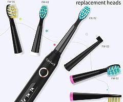 Sonic Toothbrush, Fairywill Electric Toothbrush Clean Teeth Like a Dentist Rechargeable 4 Hours Char