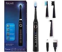 Sonic Toothbrush, Fairywill Electric Toothbrush Clean Teeth Like a Dentist Rechargeable 4 Hours Char