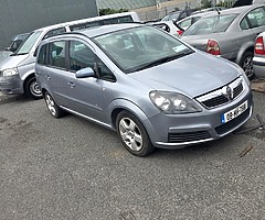 2008 Opel zafira Cheap tax
