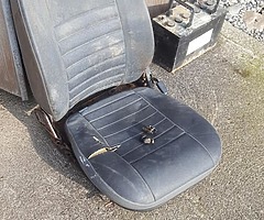 Defender oem passenger seat rails not included.