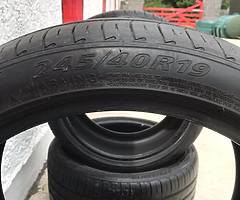 4 Alventi 19 inch tyres for sale - Image 7/7