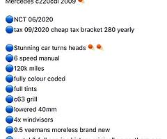Merc c220cdi - Image 7/9
