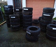 Only 15" tires left 4 tires for €100