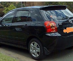 2004 1.4vvti corolla for breaking