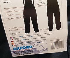 Motorbike trousers