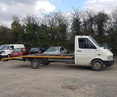 heading this route sunday the 7th empty recovey truck