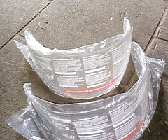 Tanks visiors pegs handle bars