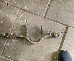 Tanks visiors pegs handle bars - Image 4/5