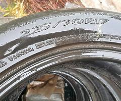 4x Michelin tyres, 50%