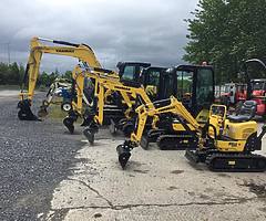 New yanmar loaders ,mini diggers - Image 5/10