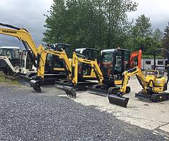New yanmar loaders ,mini diggers - Image 6/10