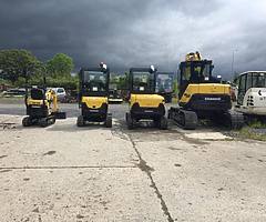 New yanmar loaders ,mini diggers - Image 7/10
