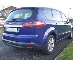 Ford S-Max 6 speed, LOW MILEAGE 140bhp - Image 3/10