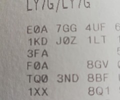 Audi A6 wanted back door, collor code LY7G