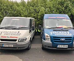 Fully kited vans ready for work tomorrow!