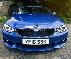 BMW 4 Series 430d M Sport 2dr Convertible 2016