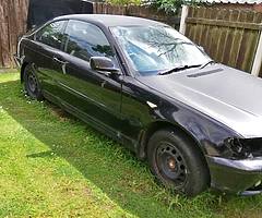BMW 418ci e46 Free to collect this weekend got log book and engine is in the trunk