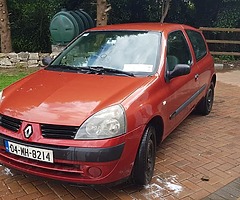 2004 Renault clio 3 door