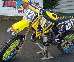 2008 mint Suzuki rm 125 at muckandfun in Wicklow full range on muckandfun.com with specks videos