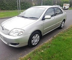 Toyota Corolla NCT + tax