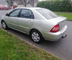 Toyota Corolla NCT + tax